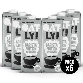 Bebida Vegetal De Aveia Barista Oatly 6 X 1 Lt
