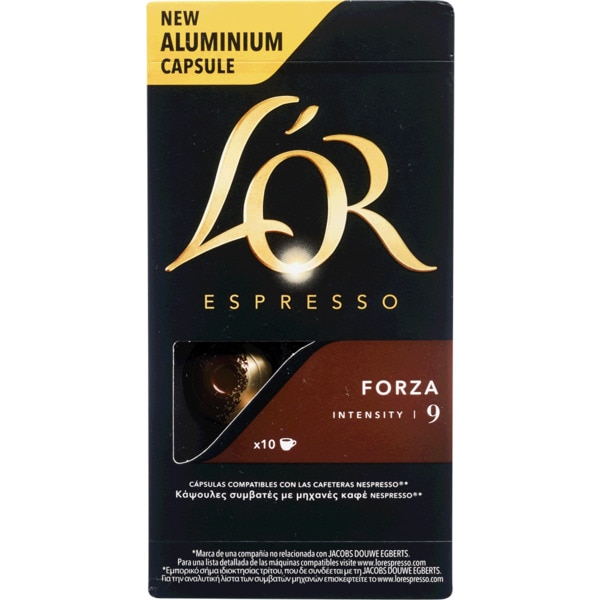 Café Forza Para Nespresso Intensidade 9 10 capsulas