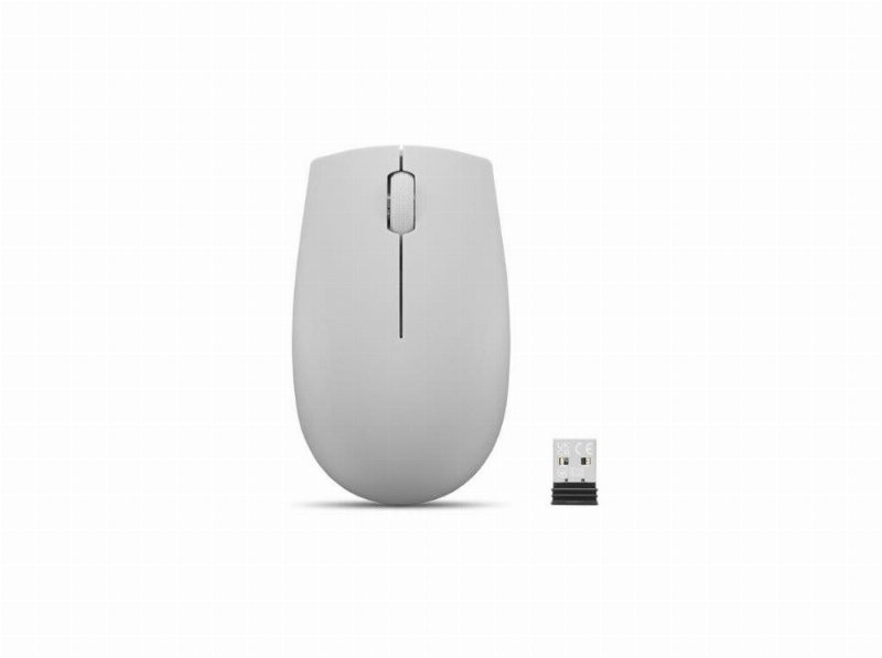 Rato Lenovo 300 Compact Wireless Cinzento