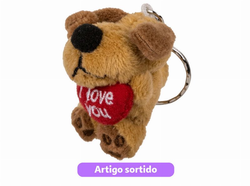 Porta-Chaves Do Art Peluche Modelos Sortidos