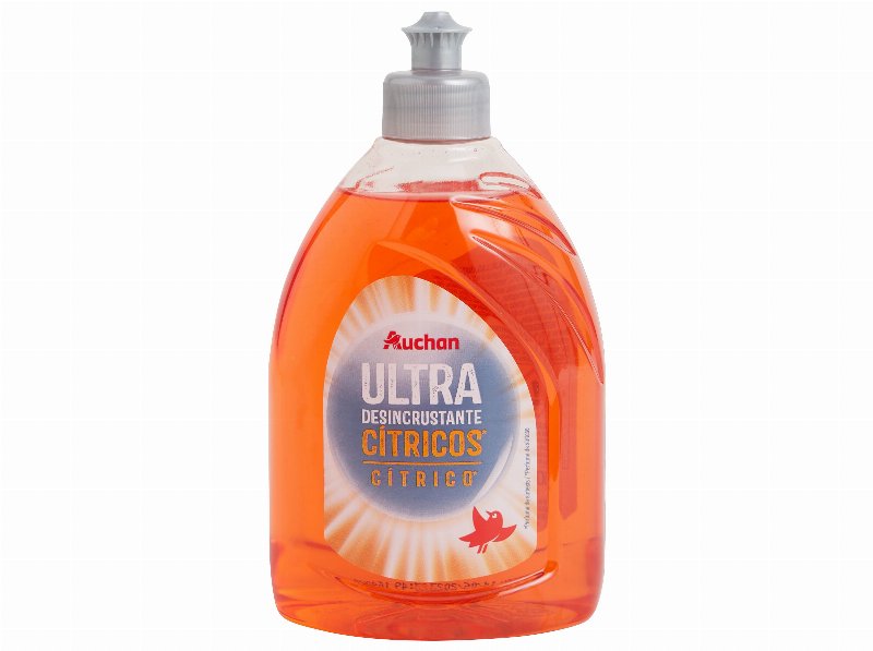 Detergente Loiça Manual Auchan Ultra Concentrado Cítrico 500 ml