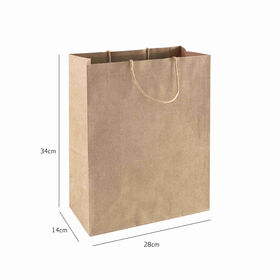 Saco Para Presentes Papel Kraft M Note!