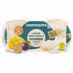 Vegegurte Base De Coco Manga E Maracujá Continente    250 gr (2 Un)