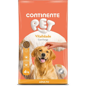 Ração Para Cão Adulto Vitalidade Sopa Frango Continente Pet 4 kg