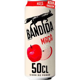 Sidra Em Lata Com Álcool Maçã Bandida 50 cl
