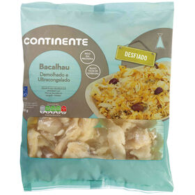 Bacalhau Desfiado Msc Demolhado Ultracongelado Continente 500 gr