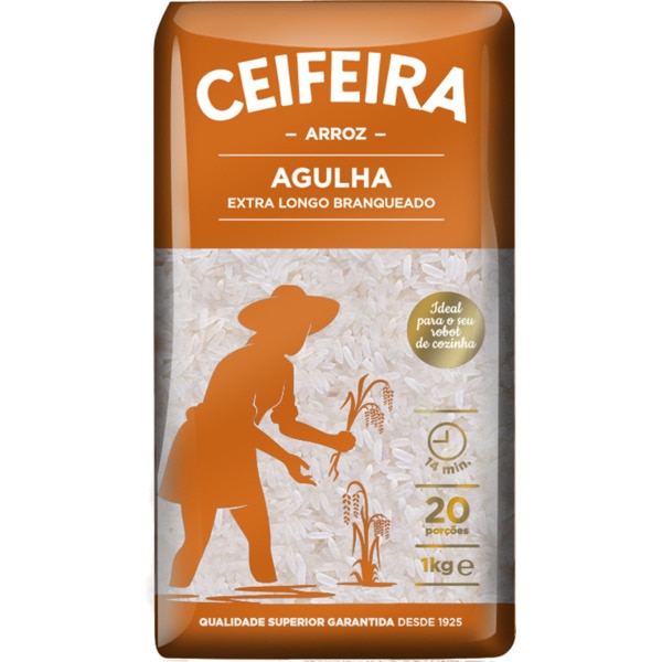 Arroz Agulha Extra Longo 1 kg