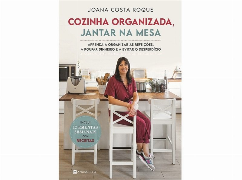 Livro Cozinha Organizada Jantar Na Mesa - Joana Roque