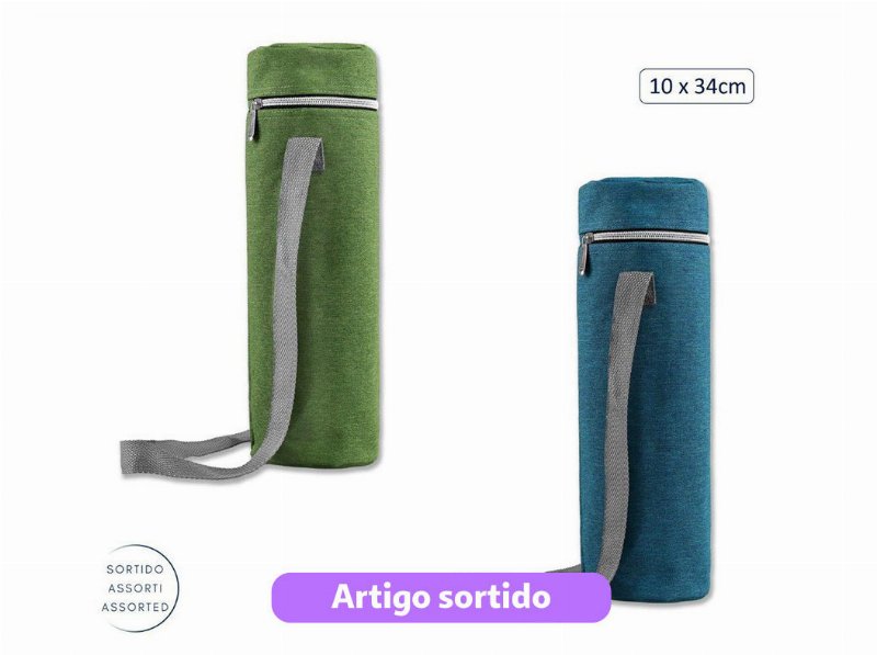 Saco Térmico Para Garrafa Anilar 10X10X34Cm Cores Sortidas