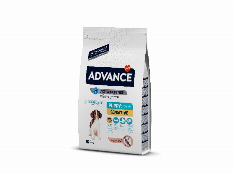Ração Para Cão Puppy Advance Sensitive Com Salmão 3 kg