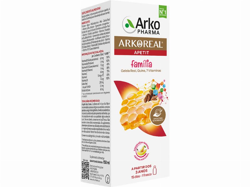 Suplemento Arkoreal Apetit Júnior 150 ml