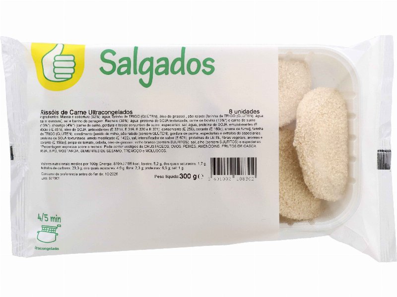 Rissóis De Carne Polegar Para Fritar 8Un 300 g