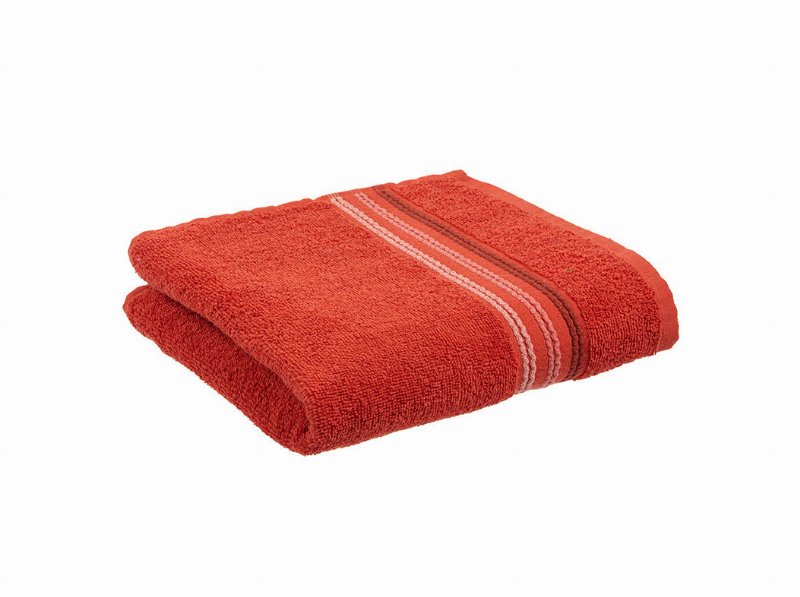 Toalha Mãos Barra Actuel Tijolo 360 g 50X90 Hsh26