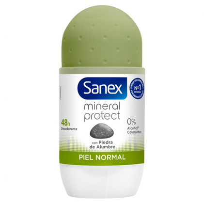 Desodorizante Roll-On Natur Protect Pele Normal Sanex 0.05L