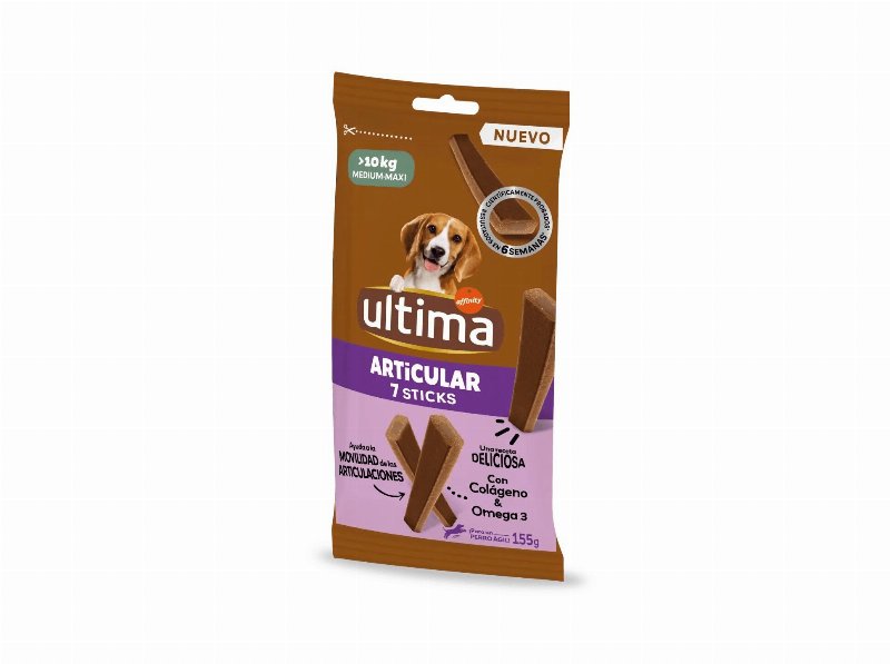 Snack Para Cão Ultima Médio / Maxi Articular 155 g