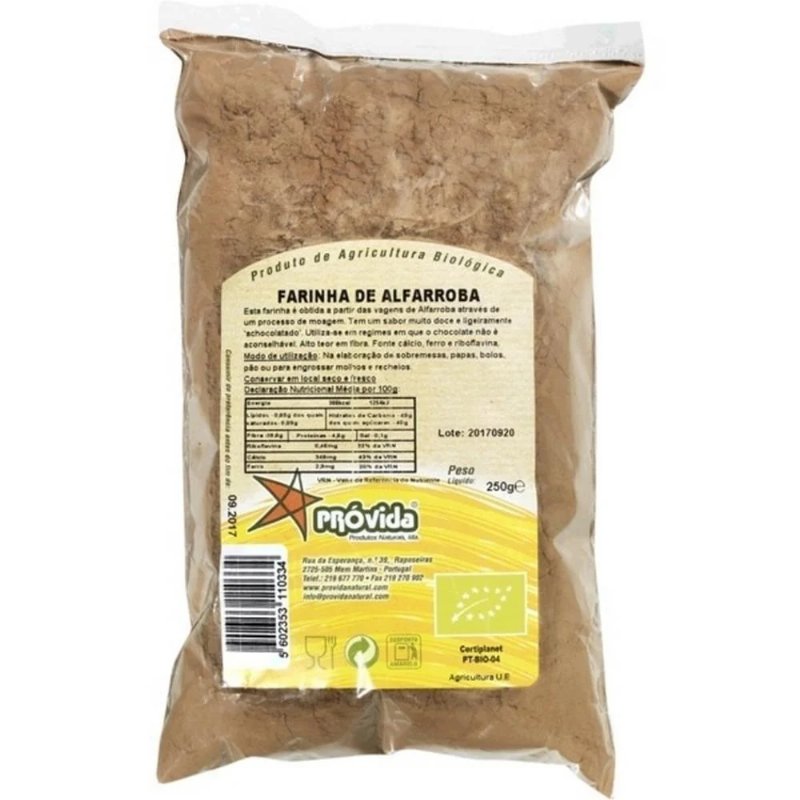 Farinha Da Alfarroba Bio Próvida 250 g