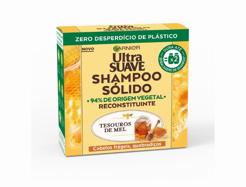 Champô Ultra Suave Sólido Tesouros Mel 60 g