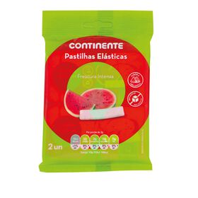 Pastilhas Elásticas De Melancia Continente 54 gr (2 Un)