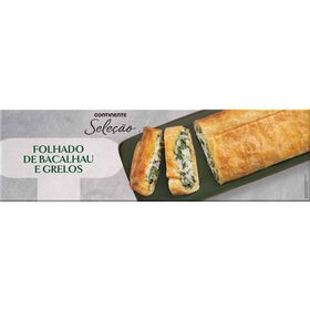 Folhado De Bacalhau E Grelos Continente Seleção 550 gr