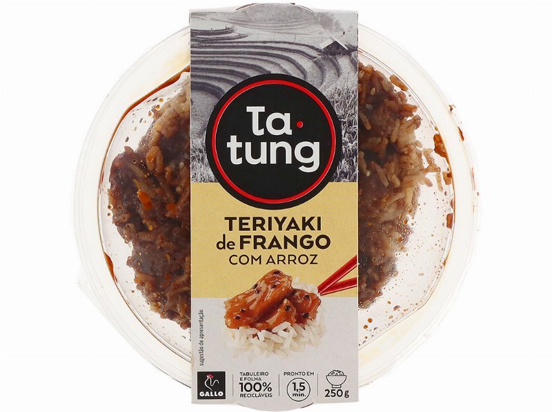 Teriyaki Frango Com Arroz 250 g