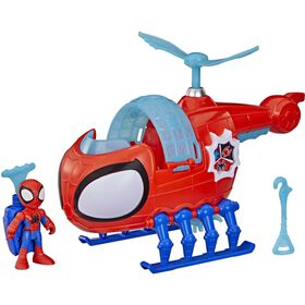 Marvel - Figura Spidey Com Spidey-Cóptero