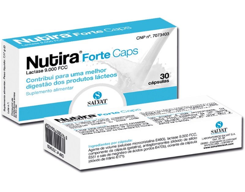 Suplemento Nutira Lactase Forte 30 Capsulas