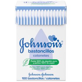 Cotonetes Para Bebé Johnson's Baby 100 Un