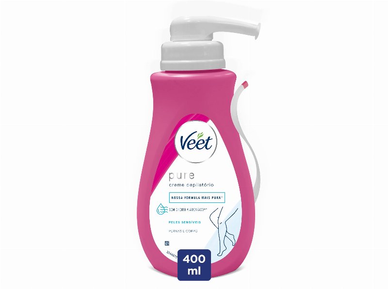 Creme Veet Depilatório Pele Sensíveis 400 ml