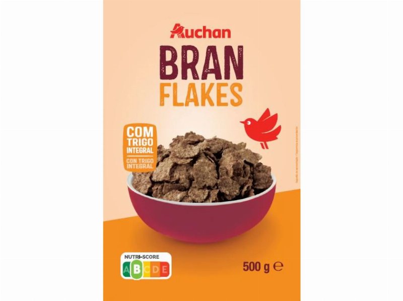 Cereais Bran Flakes Auchan 500 g
