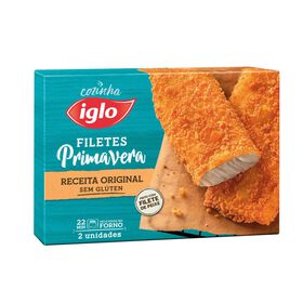 Filetes Primavera Original Sem Glúten Iglo 250 gr (2 Un)