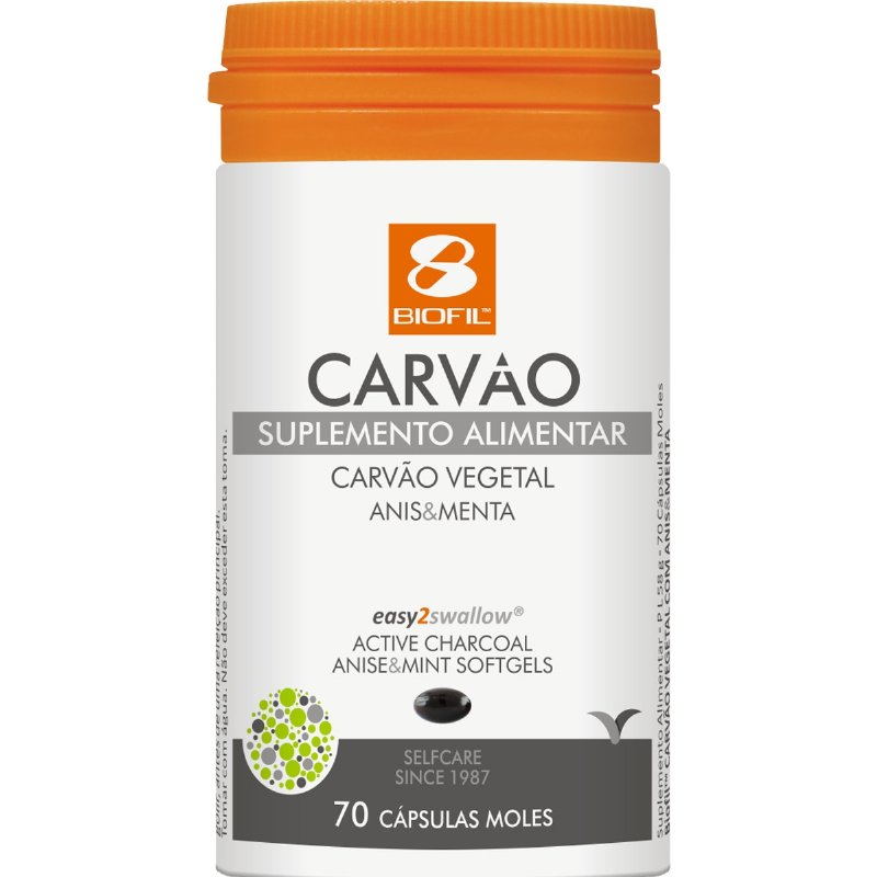 Carvão Vegetal Activo 70 cápsulas