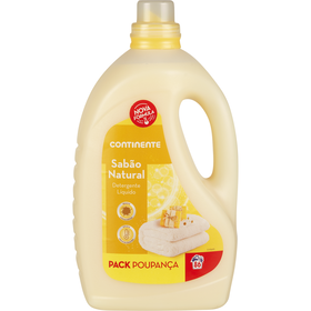 Detergente Máquina Roupa Líquido Sabão Natural Continente