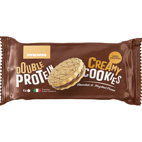Bolachas Proteína Com Recheio Chocolate E Avelã Prozis 80 gr (4 Un)
