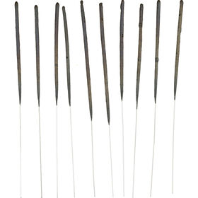 Conjunto 10 Velas Estrelinhas Prateadas Valporto