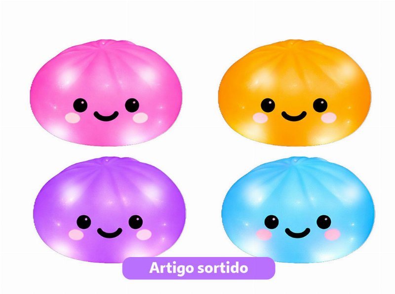 Squishy Dumpling Led Do Art Cores Sortidas