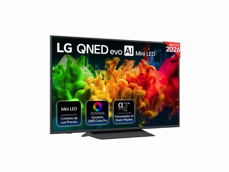 Tv Mini Led Qned Evo Ai Lg 55Qned81B6A.aeu 55" 4K Smart