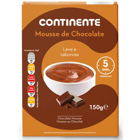 Mousse De Chocolate Continente 150 gr