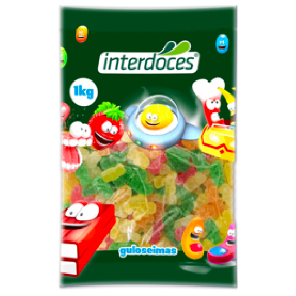 Gomas Ursos Açúcar 1 kg Interdoces
