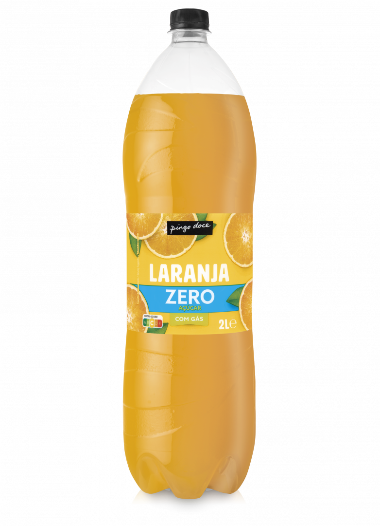 Refrigerante Com Gás Laranja Zero Pingo Doce 2L