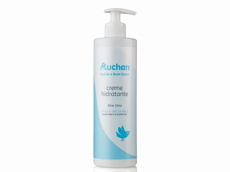 Creme Corpo Auchan Saúde E Bem Estar Hidratante Aloe Vera 500 ml
