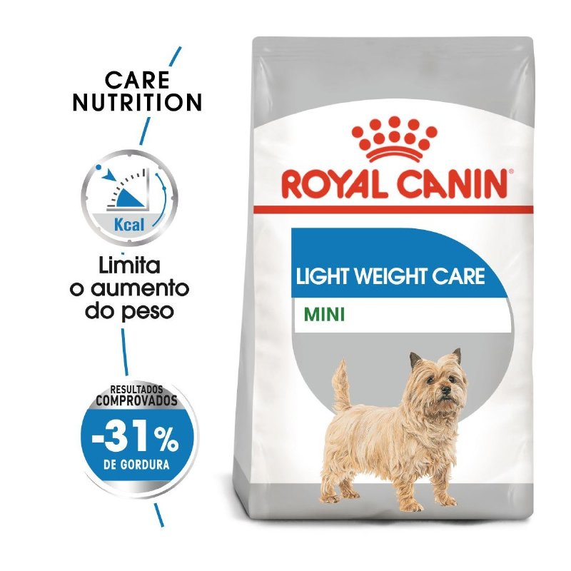 Alimento Seco Para Cão Light Weight Care Raças Mini 3 kg