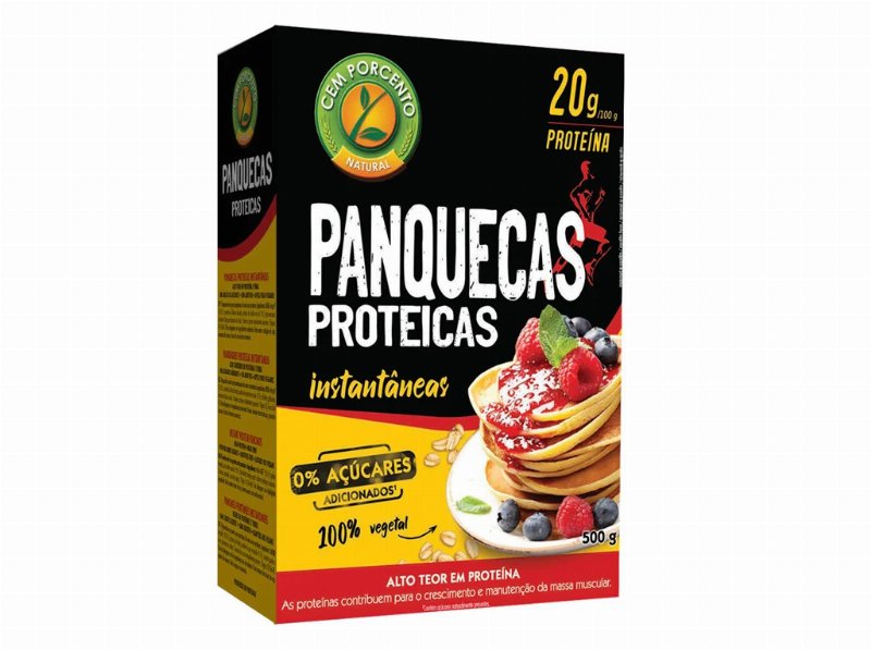 Mix Cem Porcento Panquecas Proteicas 500 g