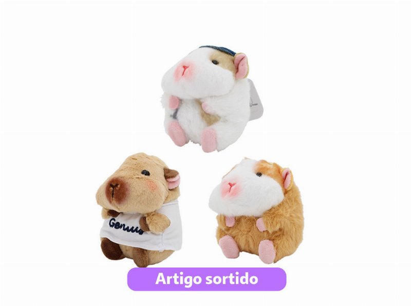 Porta Chaves Mima Fluffy Guinea Pig Modelos Sortidos