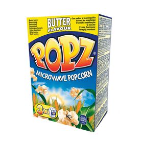 Pipocas Manteiga Micro-Ondas Popz 3 X 90 gr