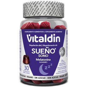 Gomas Suplemento Melatonina Sem Açúcar Vitaldin 30 Un