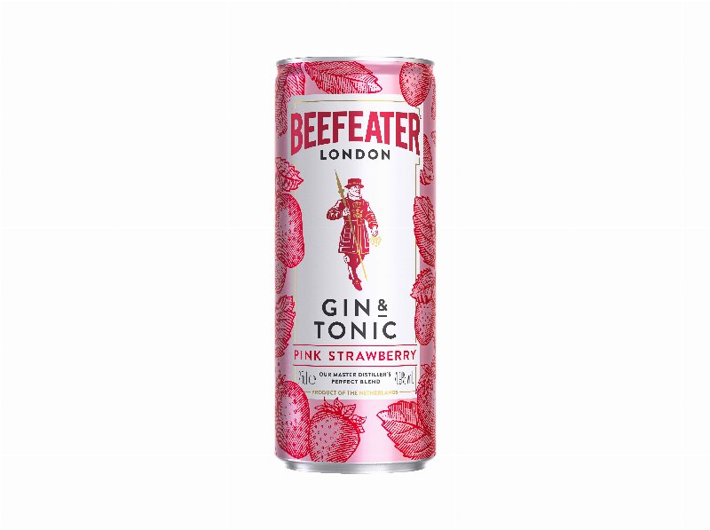Gin Tónico Beefeater Pink Lata 0.25 l (Sdr)