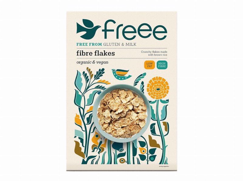 Flocos Fibra Bio Doves Farm S/ Glúten 375 g