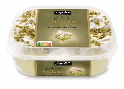 Gelado De Pistáchio E Baunilha Pingo Doce 0.95L