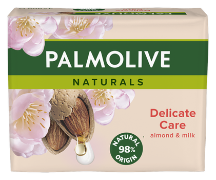 Sabonete Sólido Amêndoas Delicate Care Palmolive 0.09Kg