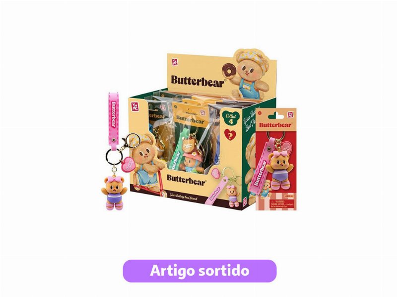 Figura Yu Me Butterbear Everyday Série 2 Modelos Sortidos